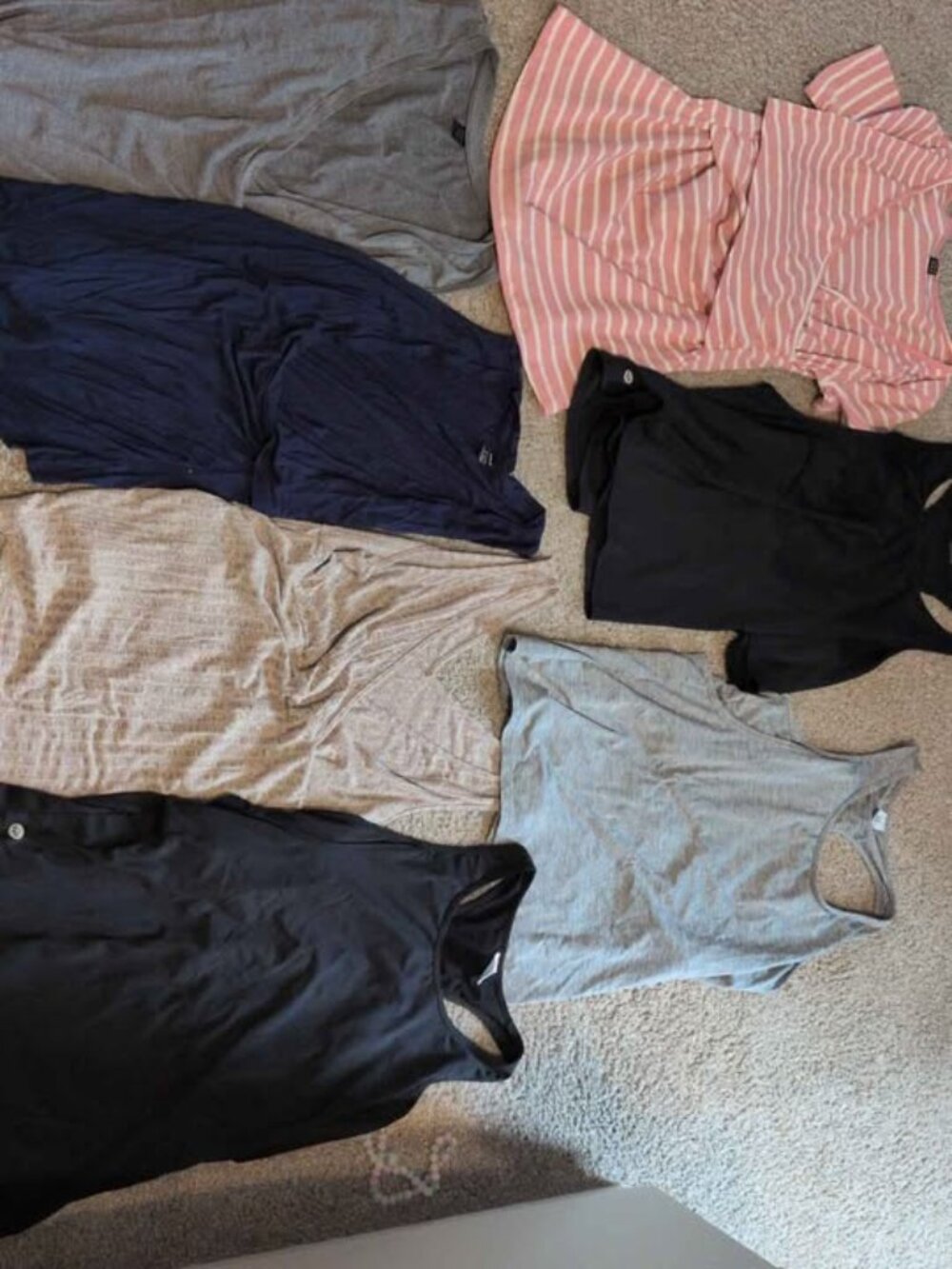 Maternity and nursing tank top bundle - MEDIUM
